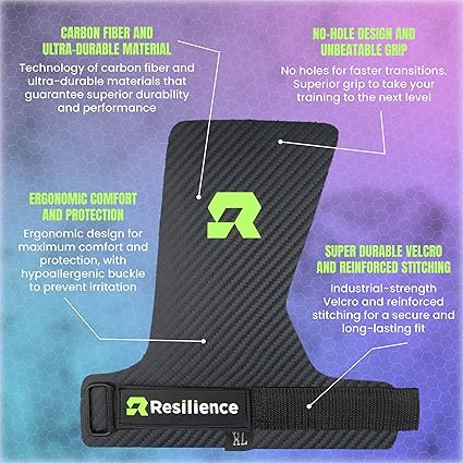 Calleras PRO CrossFit RESILIENCE de fibra de carbono - Imagen 4